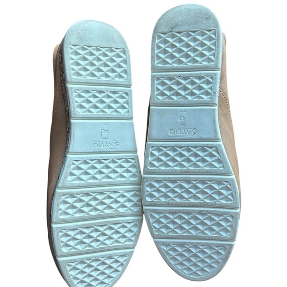 Saydo Comfort Shoe Mauve Pink Genuine Leather Soft Slip On Flats Sz 40/9 - Picture 4 of 6